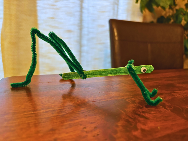 Fast and Fun: 5 Minute Simple Grasshopper Craft for Preschool ...