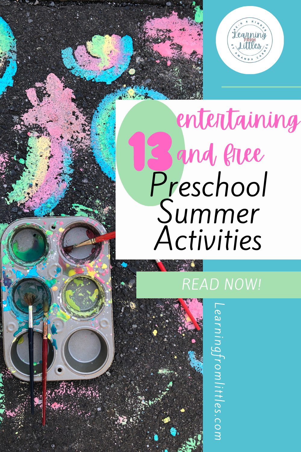 13 Entertaining & FREE Preschool Summer Activities to Get Kids Outdoors